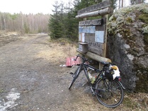 Pilvilammen ympäripyöräilyn puolessa matkassa, Kuva Timo Salmi