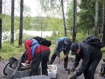 Evästauko valmisteluja