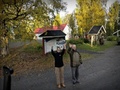 Ninan ja Harrin hyvästelyt ja matka Vaasaan alkaa
