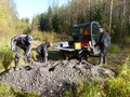Ja lastauksia kyllä riittää..
